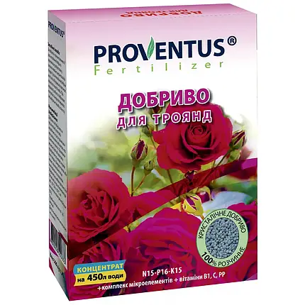 Добриво для троянд Proventus / Провентус, 300 г, фото 1