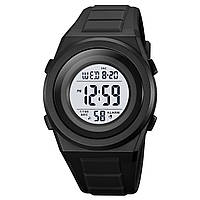 Спортивные мужские часы Skmei 2080BKWT Black-White водостойкие наручные кварцевые