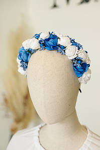 Обруч з квітами "Ніжність"