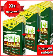 Удобрение AGROMAX - 3 упаковки по 12 саше - Натуральное удобрение АгроМакс ОРИГИНАЛ !