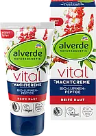 Alverde Nachtcreme Vital Lupinen-Peptide Ночной крем для зрелой кожи с люпином и гиалуроновой кислотой 50 мл