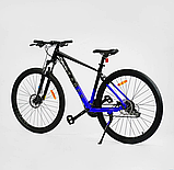 Велосипед спортивний Corso Antares на 29 дюймів, Синій AR-29103, фото 2