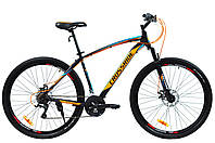 Спортивний гірський велосипед Найнер 29 колесо для дорослих 29" CROSSRIDE MADMAN рама 19" Черно-оранжевый