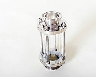 Діоптр для контролю рівня піни для домашнього дистилятора 2 дюйми кламп (51мм) 150мм Samogray