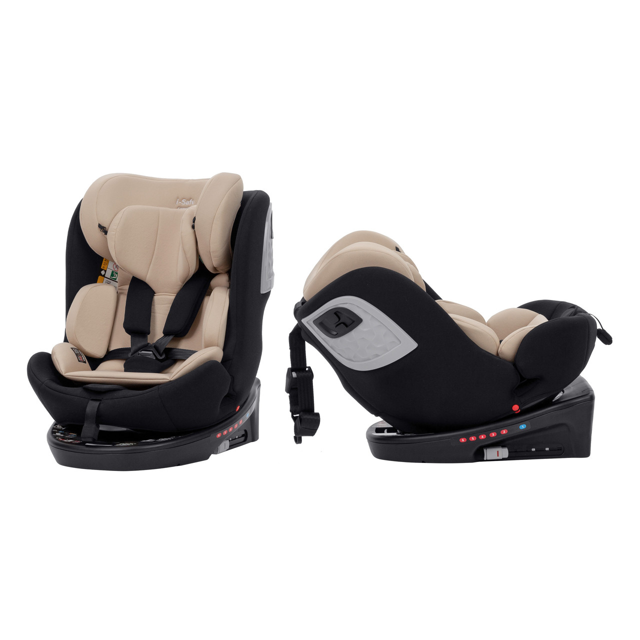 Автокрісло Carrello i-Safe CRL-11808 ISOFIX, Melange Beige