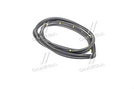 Ущільнювач дверей Lacetti седан, задньої правої (по дверцятах кріпиться) General Motors, оригінал