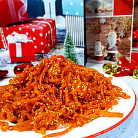 Стружка кальмара з кунжутом (по-шанхайски) Преміум 100гр, Закуска до пива