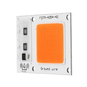 LED складання, AQUAXER 15W LED Grow, 54x40 мм. Яскравий світлодіод із вбудованим драйвером