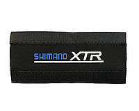 Защита пера / цепи SHIMANO XTR черная на липучке (ткань)