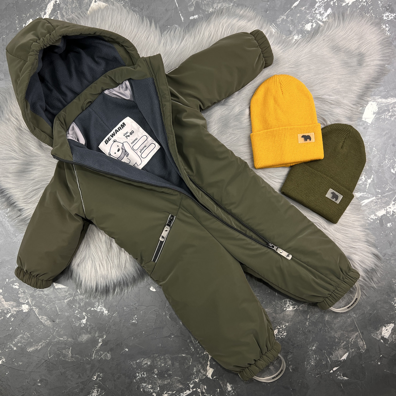 Комбінезон BEWARM Rising Star демісезонний Khaki, фото 1