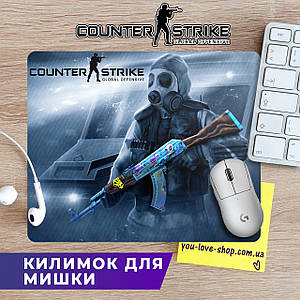 Килимок для мишки Counter-Strike "З АК-47" / Контер Страйк 30*20 см