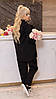 Костюм брючний чорного кольору (сорочка та штани-карго) (58-60), фото 3