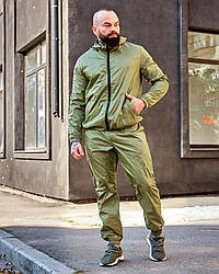 Чоловічий спортивний костюм з плащовки осінній/весняний