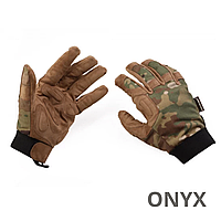 Перчатки тактические Полнопалые Мультикамуфляж (M), Рукавицы штурмовые с закрытыми пальцами для ВСУ