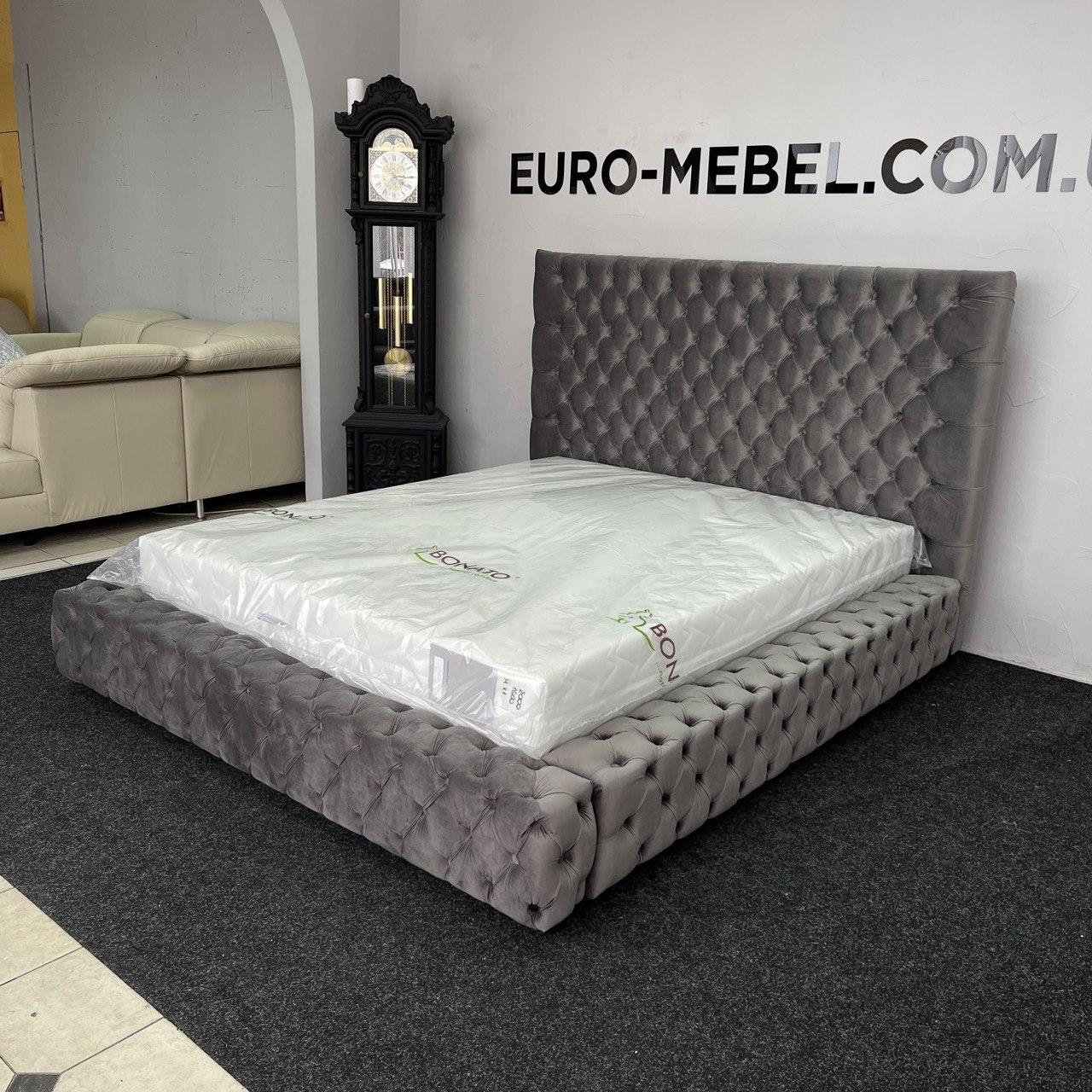 Нове ліжко з матрацом CHESTERFIELD