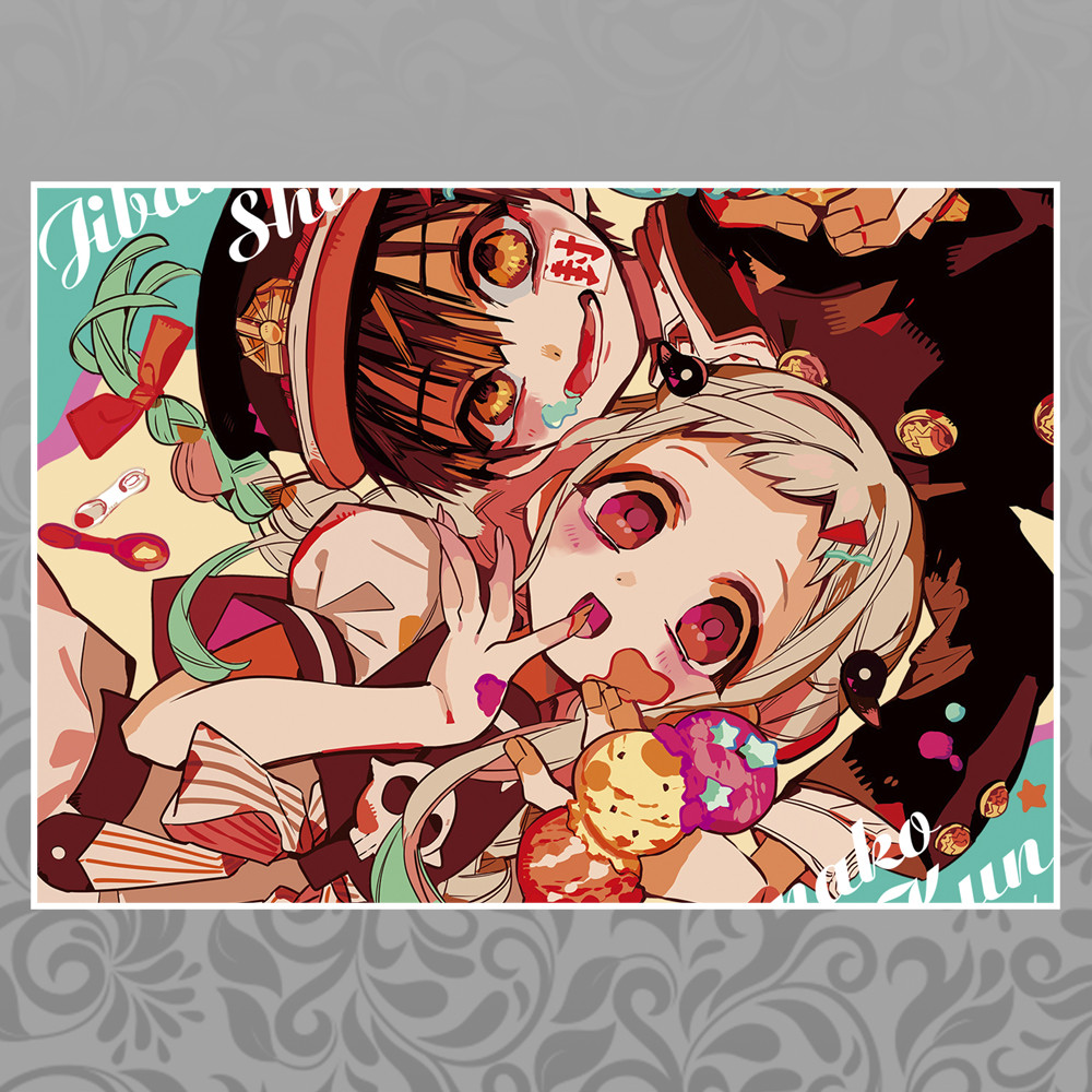 Плакат А3 Туалетний привид Ханако Jibaku Сьонен Hanako-kun 012, фото 1