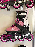 Ролики для девочки Rollerblade Microblade G pink/white