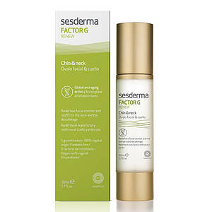 Омолоджувальний крем для овалу обличчя Sesderma Factor G Renew Chin And Neck 50ml