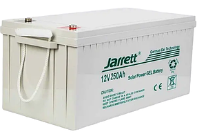 Акумулятор гелевий 250 Ah 12 V Jarrett GEL Battery (гелевий акумулятор 250 амперів)