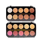 Пудра контурна для обличчя DoDo Girl 10 відтінків D4023 С Рожевий, фото 9