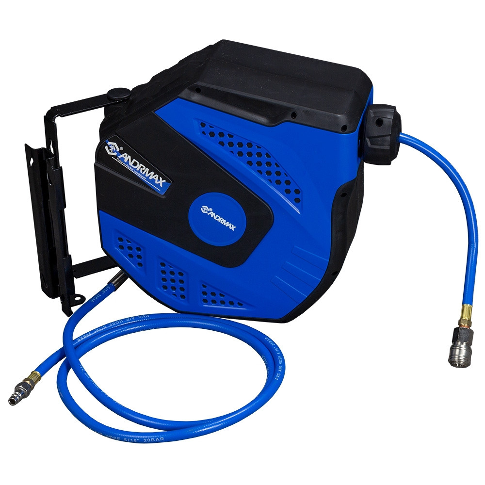 Купить Шланг пневматический на катушке с автосматыванием 8 мм, 20 м ...