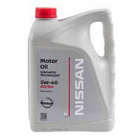 Nissan 5W40 A3/B4 5л cинтетическое моторное масло
