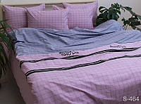 Комплект постельного белья сатин TM Tag S464 Двуспальный Евро