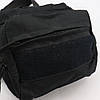 Сумка тактична поясна A29 з м'якою спинкою 19х17х16 см, Чорна / Сумка на пояс, фото 7