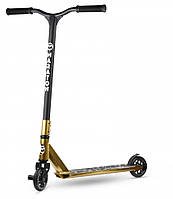 Трюковий самокат Maraton Trigger HIC New Золотистий для підлітків з пегами