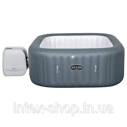 Надувний джакузі - СПА Bestway 60031(Hawaii) (180х180х71см) (6 місць: 1 325 л/год, аеро, гідро, дозатор, тент), фото 1