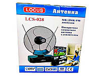 Кімнатна антена LOCUS LCS-028 із підсилювачем 15-20км ТМ Locus "Gr"
