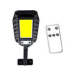 Вуличний ліхтар на сонячних батареях з датчиком руху, 160 Вт, LED COB Bass Polska 5919, фото 5