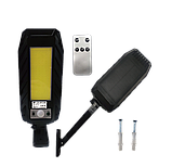 Вуличний ліхтар на сонячних батареях з датчиком руху, 160 Вт, LED COB Bass Polska 5919, фото 10