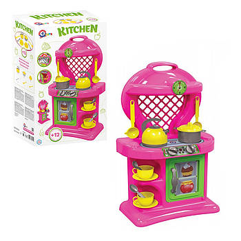 Дитяча іграшкова кухня Technok Toys №10 (посуд, духова шафа, 13 предметів) 2155