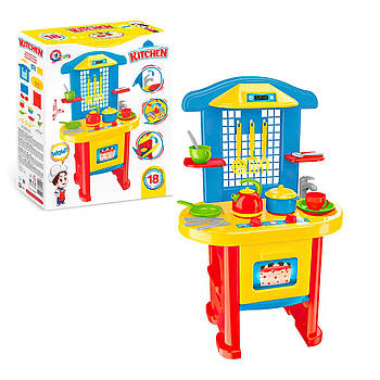 Дитяча іграшкова кухня №3 Technok Toys (висота 75см, посуд, духова шафа) 2124
