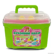 Дитячий іграшковий посуд з плиткою "Technok Toys" (37 елементів, у валізі) 3596, фото 4