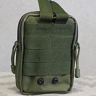 Крепкая военная тактическая сумка подсумок из кордура для военных, военный органайзер цвета хаки, GP2