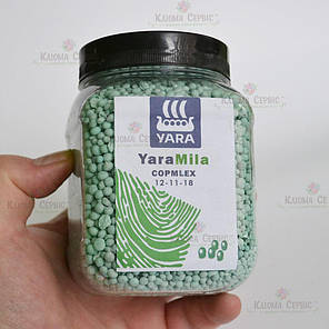 Добриво YaraMila COMPLEX 12-11-18, 500 грам ПЕТ, фото 2