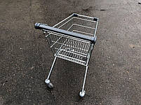 Візок закупівельний Aymaksan A-MA11 100л сірий колір, фото 2