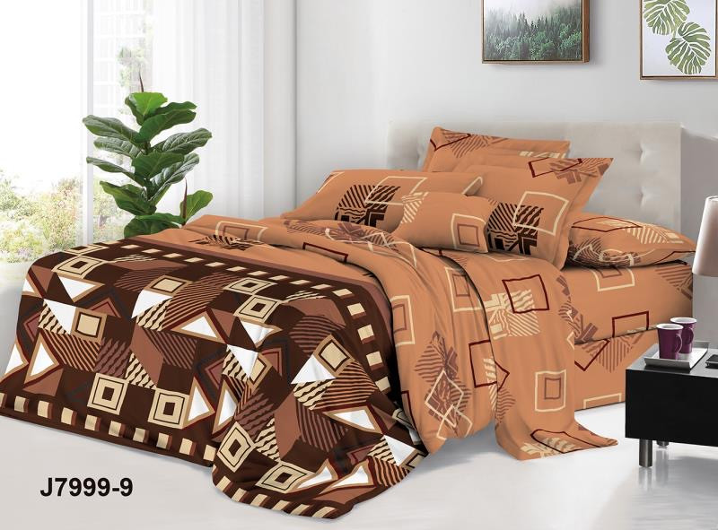 Комплект постільної білизни бязь №пл131 Полуторний 150х220