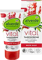 Alverde Tagescreme Vital Lupinen-Peptide Дневной крем для зрелой кожи с люпином и гиалуроновой кислотой 50 мл