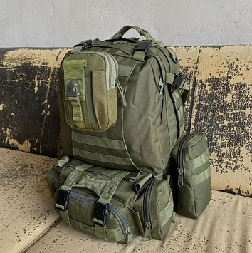 Міцна військова тактична сумка підсумок з кордури для військових, військовий органайзер кольору хакі, GP9