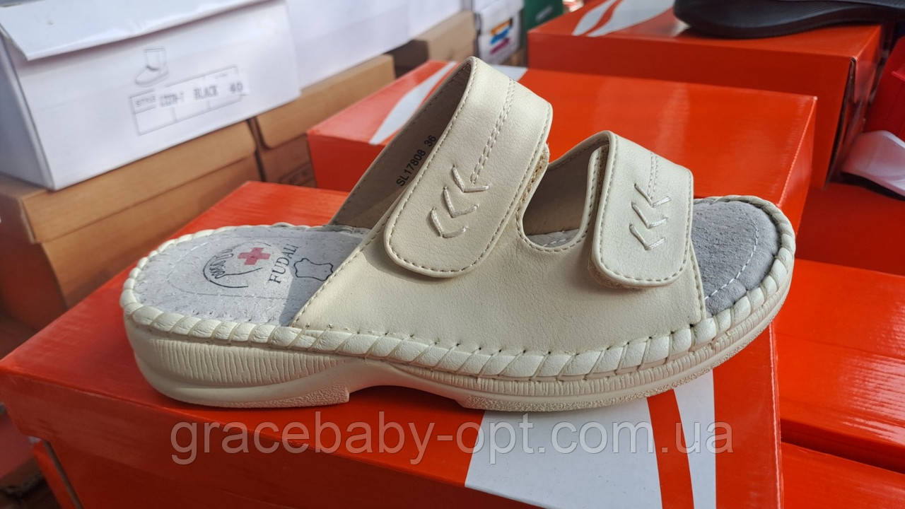 Шльопанці жіночі оптом, 36-42 рр., № 1610, фото 1