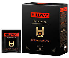 Чай Hillway Exclusive Golden Ceylon" чорний в інд.упаковці 100ф/п