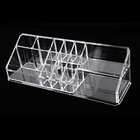 Органайзер-стойка для косметики прозрачный акриловый Acrylic Organizer For Cosmetics (2212) transparent