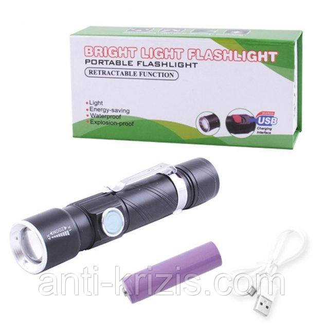 Акумуляторний ліхтар BL-802-T6, фото 1