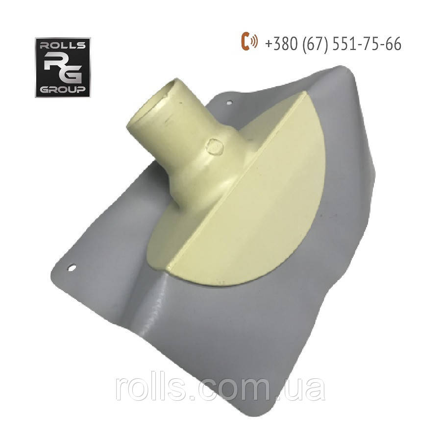 Парапетна лійка з ПВХ фартухом DRAIN EASY DN75 PVC