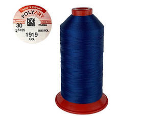 Нитка швейна поліестер POLYART(ПОЛІАРТ) N30 колір #1919 синій 2500м (ОРИГІНАЛ, ТУРЕЧЧИНА)