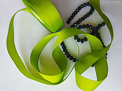 Репсова стрічка хакі №95 шириною 2,5 см