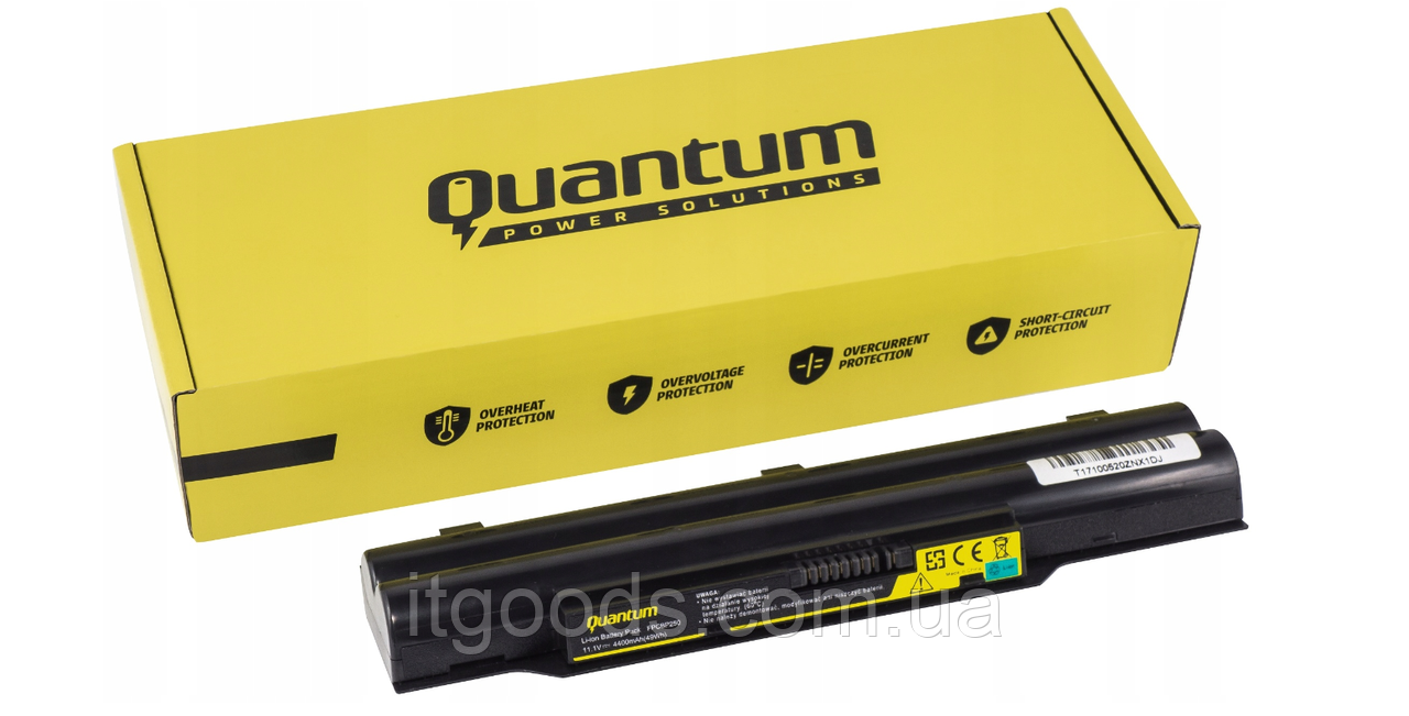 Акумулятор / АКБ / 5200mAh Fujitsu LifeBook AH512 A530 AH530 AH531 LH520 LH530 FPCBP250 FMVNBP213